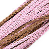 Braided PU Leather Cords LC-S018-10J-2