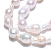 Natural Baroque Pearl Keshi Pearl Beads Strands PEAR-S020-F10-02-5