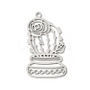 Non-Tarnish 201 Stainless Steel Pendants STAS-K250-10P-1