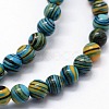 Synthetic Malachite Beads Strands G-A186-A-03-3
