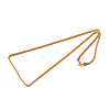 304 Stainless Steel Rope Chain Necklaces X-STAS-M174-012G-2