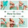 DIY Cuff Ring Making Kits DIY-HS0001-67-4