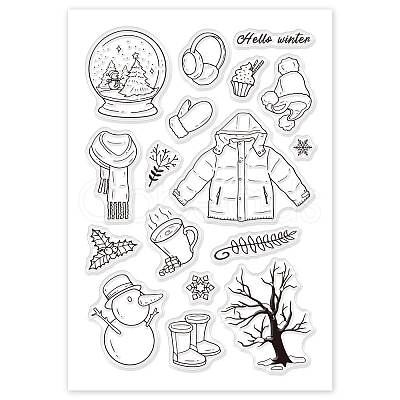 PVC Plastic Stamps DIY-WH0167-56-69-1
