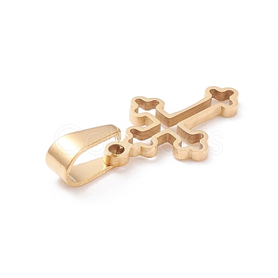 Ion Plating(IP) 304 Stainless Steel Pendants STAS-L216-26G-1