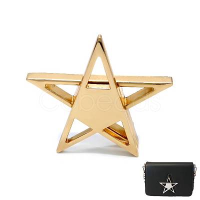 Zinc Alloy Star Rivets PALLOY-WH0071-51-1