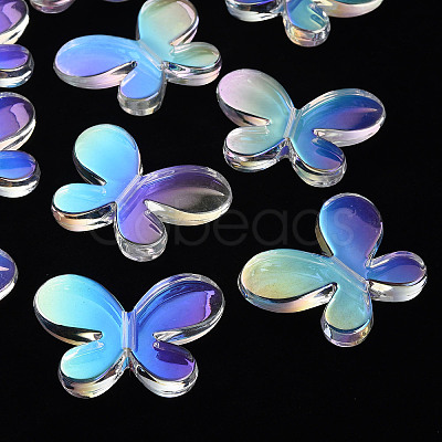 Transparent Acrylic Beads MACR-S374-10D-01-1