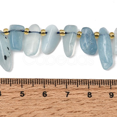 Natural Aquamarine Beads Strands GG-CBADF20-A01-1
