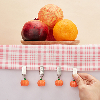 12Pcs Resin Imitation Fruit Tablecloth Weights HJEW-AR00006-1