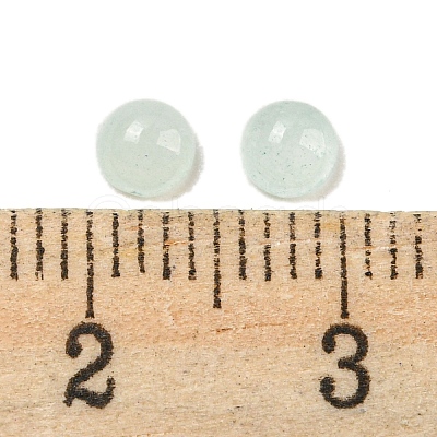 Natural White Jade Dyed Cabochons G-H309-03-18-1