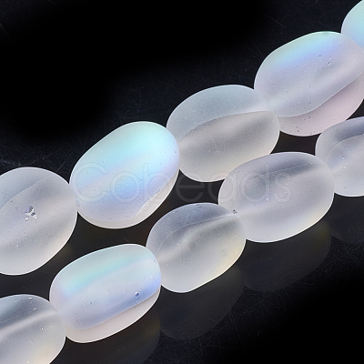 Synthetic Moonstone Beads Strands X-G-S285-05A-1