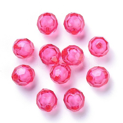 Transparent Acrylic Beads TACR-S113-20mm-18-1