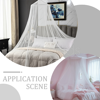 Polyester Gauze Bed Mosquito Net AJEW-WH0481-206B-1