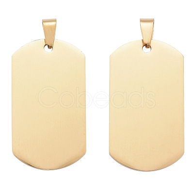 PVD Vacuum Plating 304 Stainless Steel Big Pendants STAS-I140-19E-G-1
