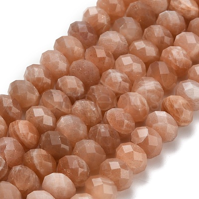 Natural Sunstone Beads Strands G-Z111-A30-1