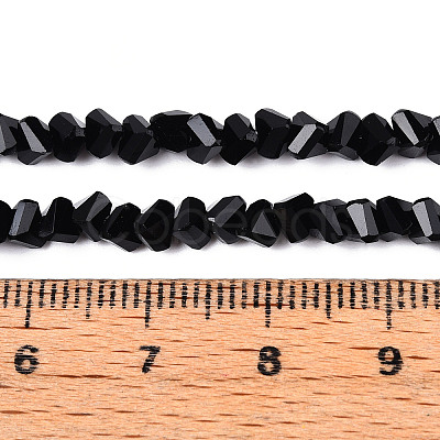 Opaque Glass Beads Strands X-GLAA-N019-4mm-01-1