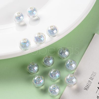 Transparent Acrylic Beads X-TACR-S152-15B-SS2113-1