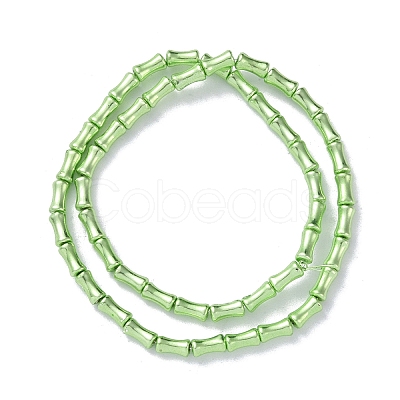 Electroplate Glass Beads Strands EGLA-Q128-13F-1
