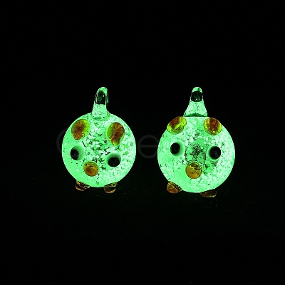 Handmade Lampwork Pendants LAMP-I029-11A-1