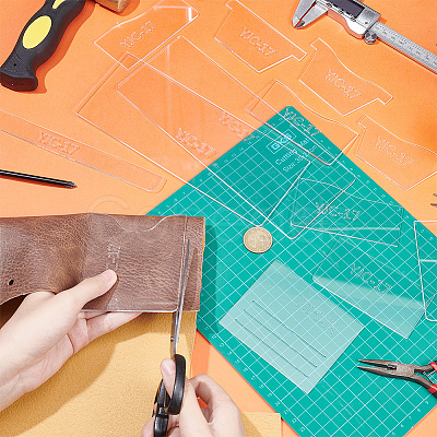 Acrylic Card Bag Templates DIY-WH0304-816-1