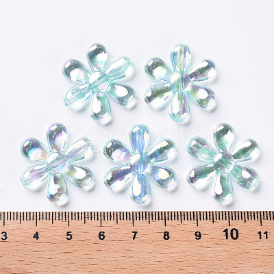 Transparent Acrylic Beads TACR-S154-35C-754-1