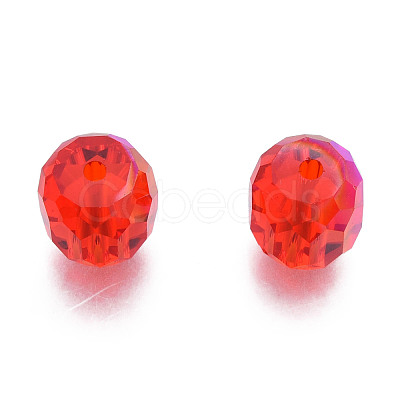Transparent Glass Beads EGLA-N002-49-B06-1