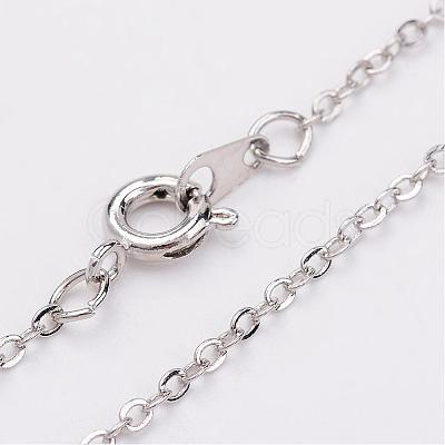 Glass Bottle Pendant Necklaces NJEW-JN01697-1