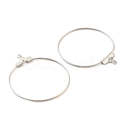 Iron Ring Hoop Earring Pendant IFIN-E025-02P-1