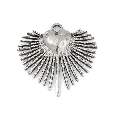 304 Stainless Steel Pendants STAS-D366-01E-P-1