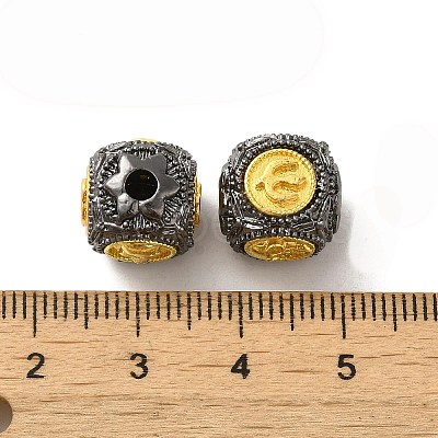 Brass Beads KK-Q800-13B-1