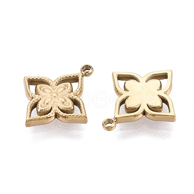 304 Stainless Steel Charms STAS-F322-03G-1