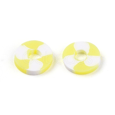 Handmade Polymer Clay Beads CLAY-N012-01B-1