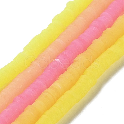 Handmade Polymer Clay Beads Strands CLAY-F004-C-1