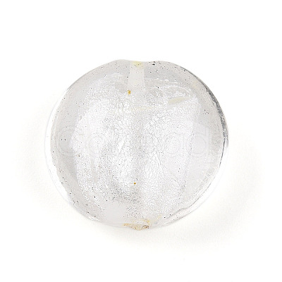 Handmade Silver Foil Glass Beads SLF20mmY-07-1