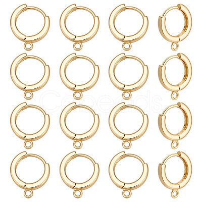 16Pcs Brass Earring Findings KK-ME0002-50-1
