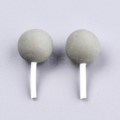 Handmade Polymer Clay 3D Lollipop Beads X-CLAY-T016-82A-1
