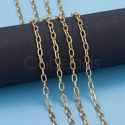 Ion Plating(IP) 304 Stainless Steel Cable Chains CHS-H007-32G-1