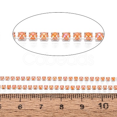 Iron & ABS Plastic Imitation Pearl Tennis Chains CH-Q006-01A-08-1