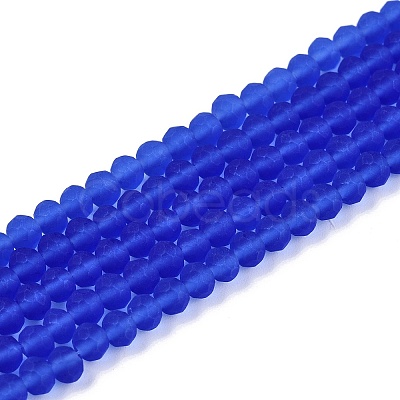 Transparent Glass Beads Strands EGLA-A044-T4mm-MD31-1