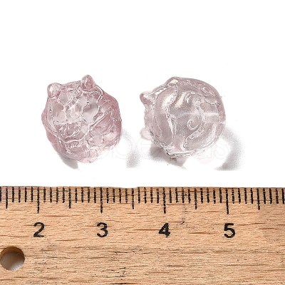 Transparent Glass Beads GLAA-D025-05E-1