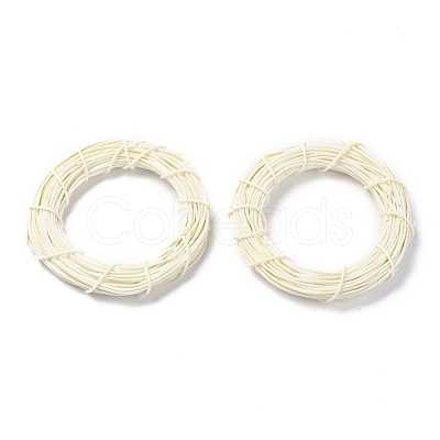 Circle Shape Rattan Vine Branch Wreath Hoop DIY-B022-04B-1