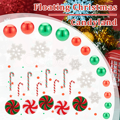 DIY Christmas Theme Vase Fillers DIY-BC0009-61-1