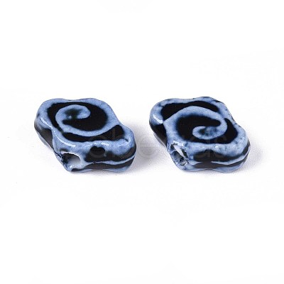 Handmade Porcelain Beads PORC-T133-30K-1