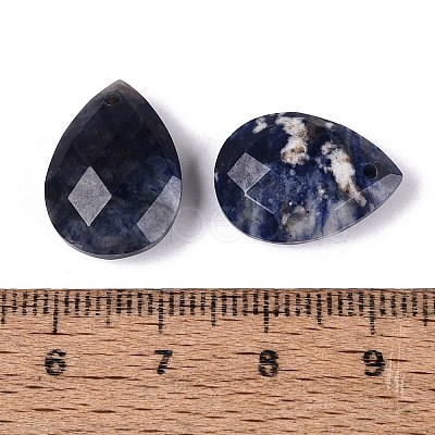 Natural Sodalite Pendants G-N362-13N-1