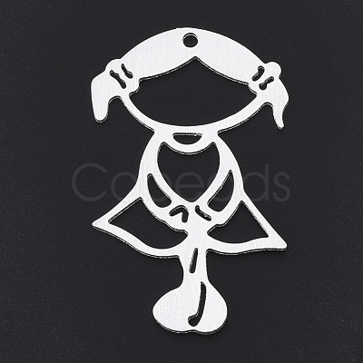Aluminium Big Pendants ALUM-T001-88S-1