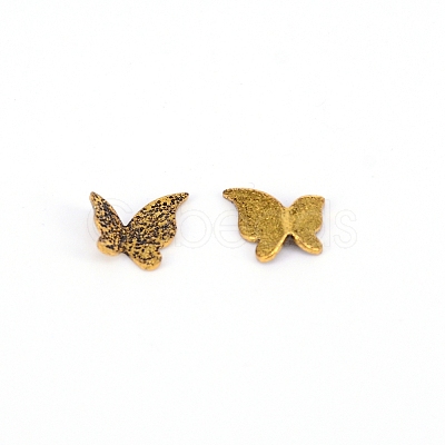 Textured Alloy Cabochons MRMJ-WH0060-54AG-1