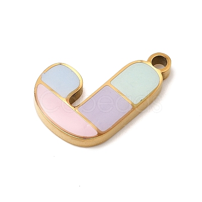 304 Stainless Steel Pendants STAS-K297-09J-G-1