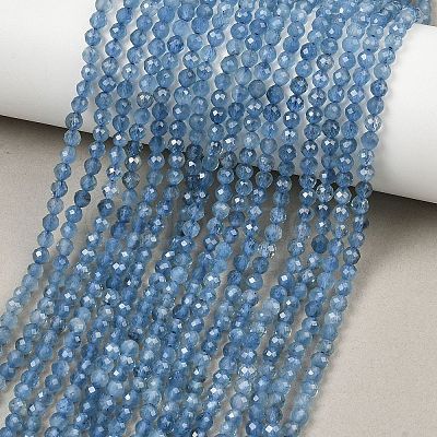 Natural Devil Blue Aquamarine Beads Strands GG-CBAF158-D01-09-1