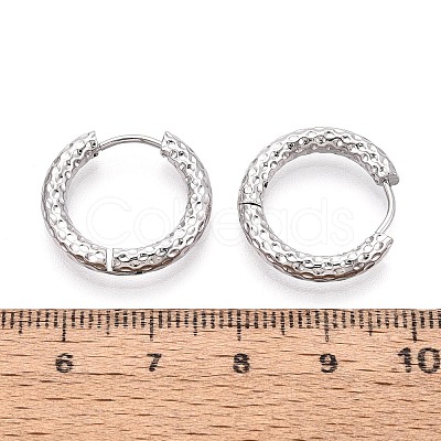 304 Stainless Steel Hoop Earrings STAS-T074-51P-1