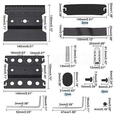 Alloy Remould Accessories Set FIND-WH0067-79-1