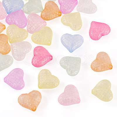Luminous Transparent Acrylic Beads LACR-TA0001-07C-1